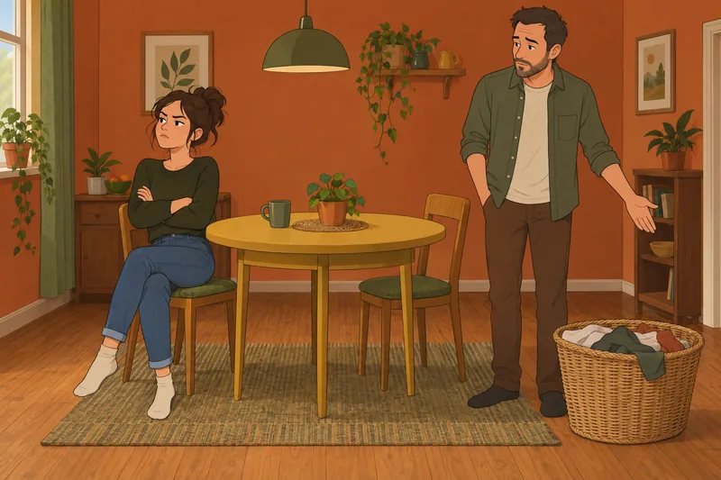 Am I Spoiled: refusing a shared household chore.
