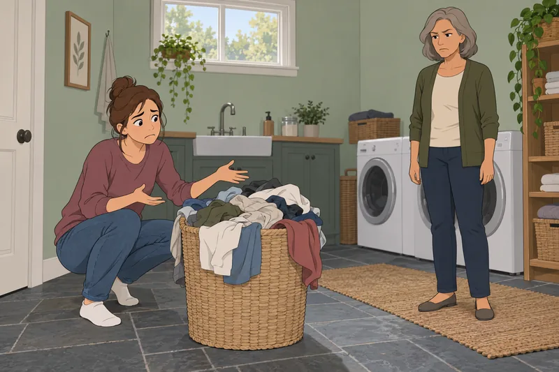 “Am I the” shows unequal family chores.