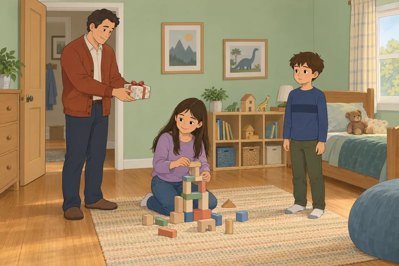 Am I the child receiving the special gift?