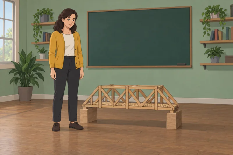 ¿Qué tan fuerte? Reconstruye un puente.