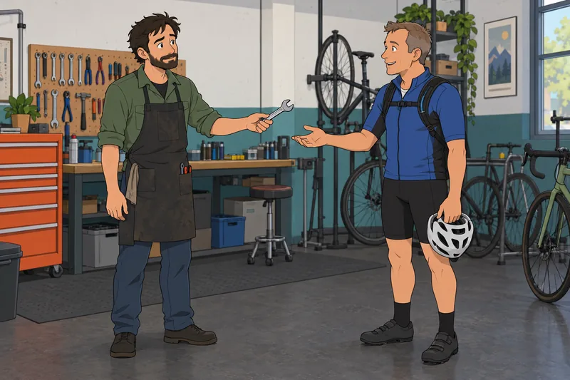 Am I Trustworthy shows an honestly returned wrench.