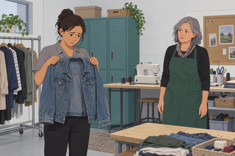 Am I White: Her jacket carries social pressure.