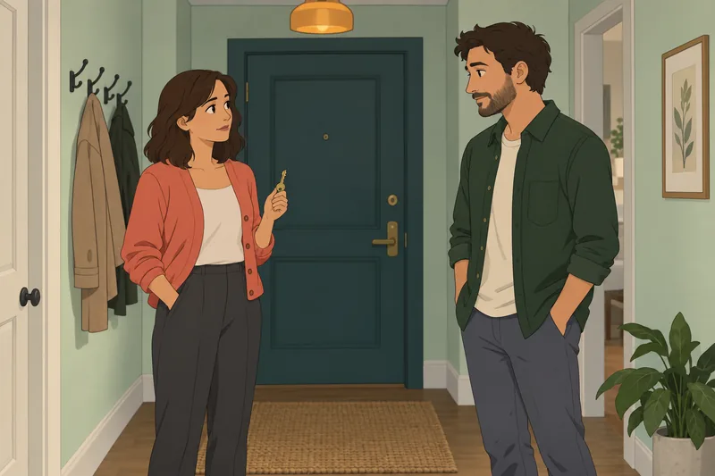 Am I Wife: partners discuss a shared decision.