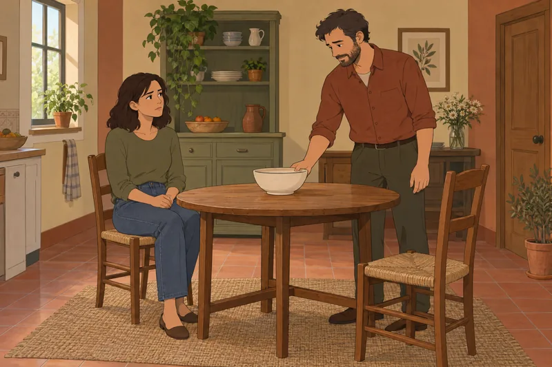 El inventario de ambivalencia aparece en la cocina.