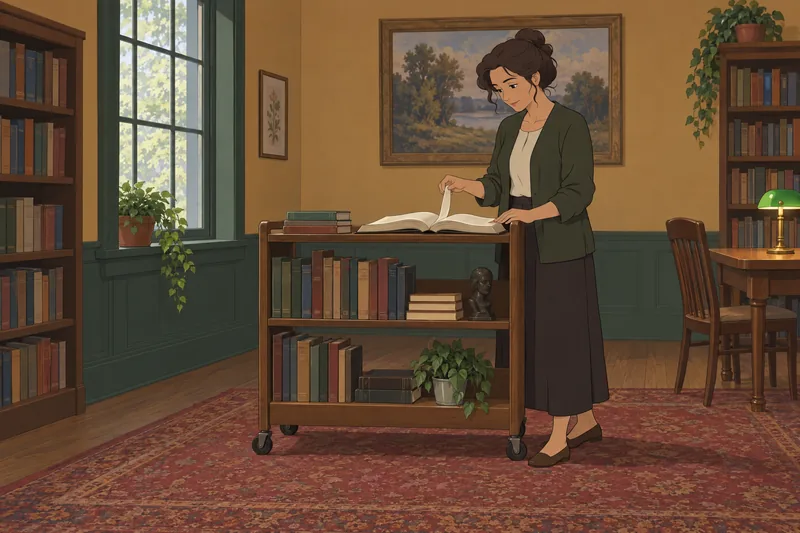 El cuestionario de literatura muestra libros ordenados.