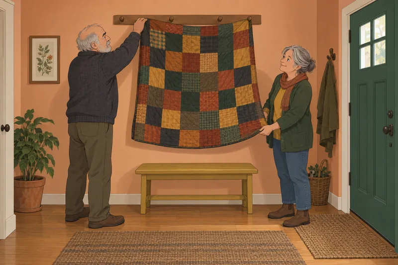 Family Myth Analysis appears beside an heirloom quilt.