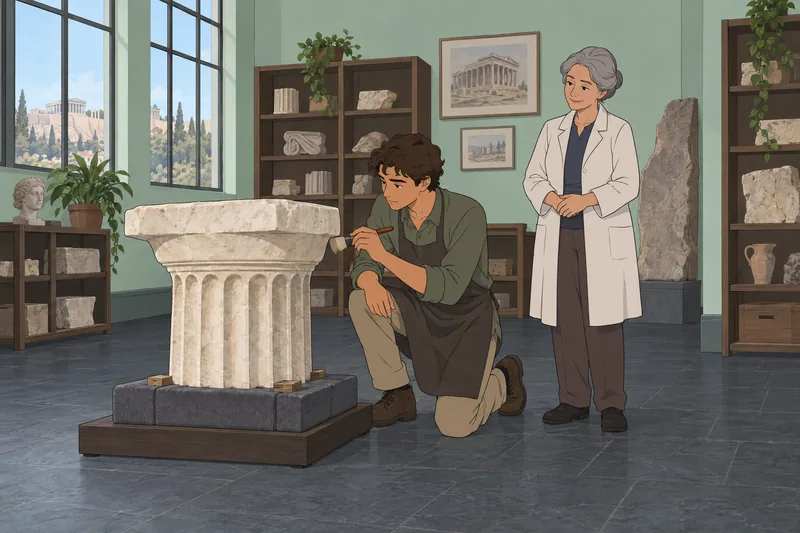 Ancient Greece Quiz features a Doric column capital.
