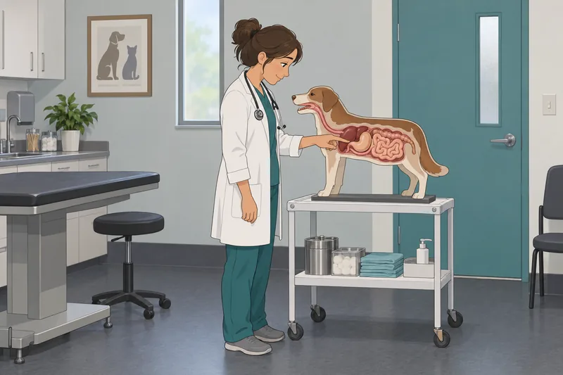 El cuestionario de anatomía guía una revisión digestiva.
