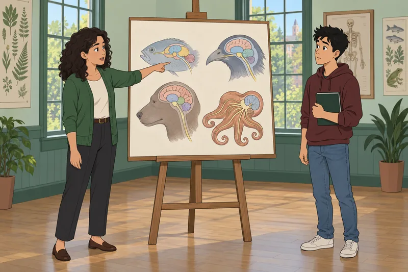 Animal Brain Quiz compares animal brains in class.