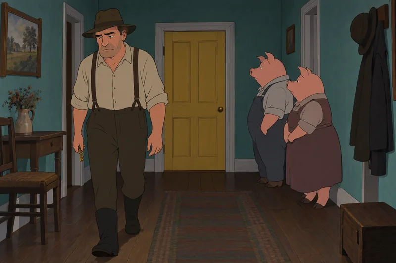 El cuestionario del capítulo retrata una puerta cerrada.