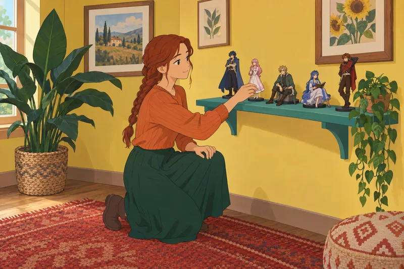 Anime Archetype Quiz features a figurine display.