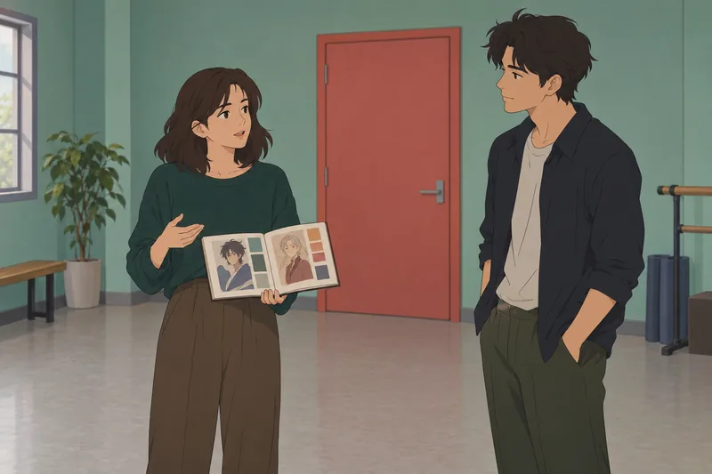Quiz del novio muestra un diálogo tranquilo.