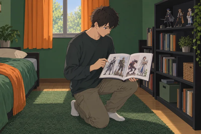 Anime Kin Quiz follows a thoughtful booklet choice.