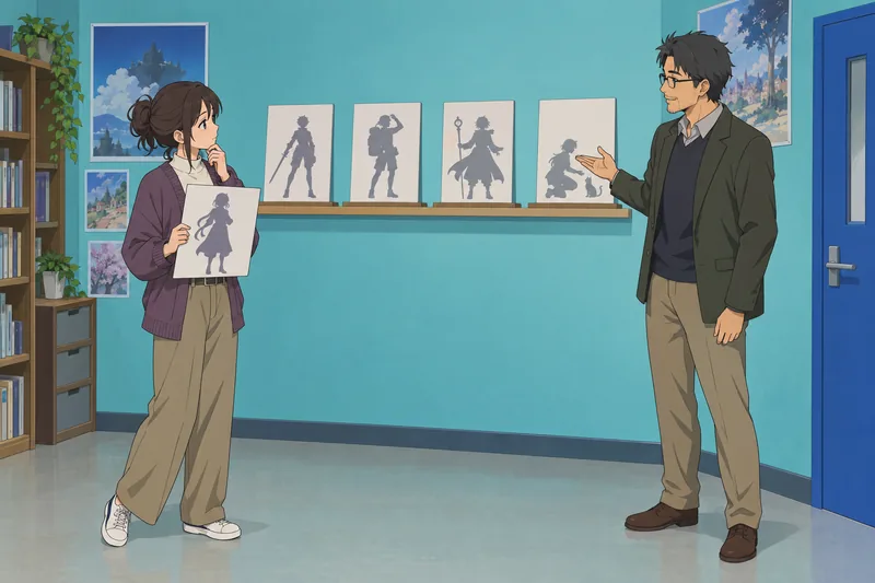 Anime Kin Quiz shows a profile choice.