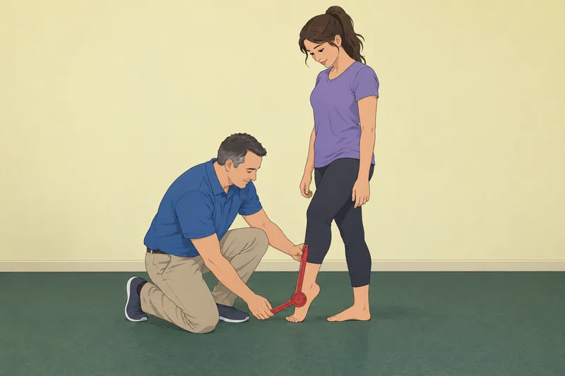 Ankle Anatomy Quiz measures ankle movement.