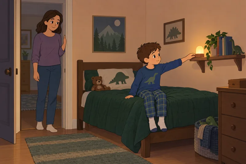 La escala de ansiedad muestra apoyo nocturno.