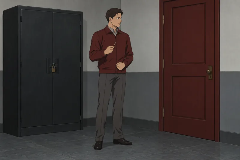 Quiz de personajes muestra una llave.