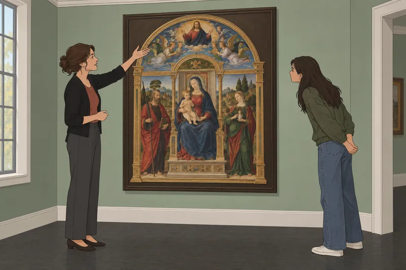 El cuestionario de Historia muestra un cuadro.