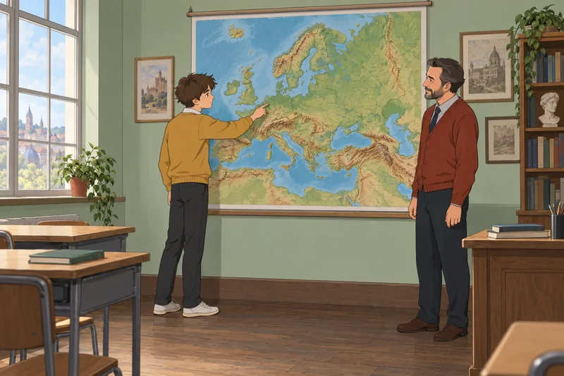 AP Euro Quiz shows a history classroom.