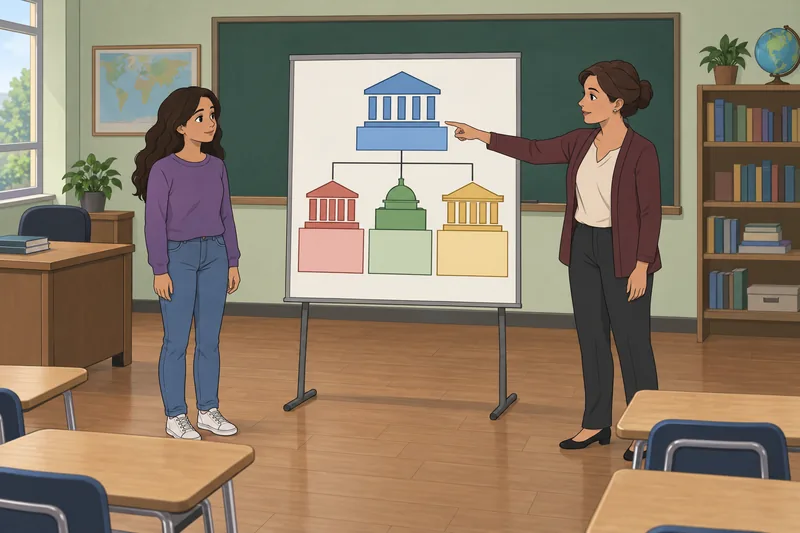 El cuestionario de Gobierno muestra una clase.