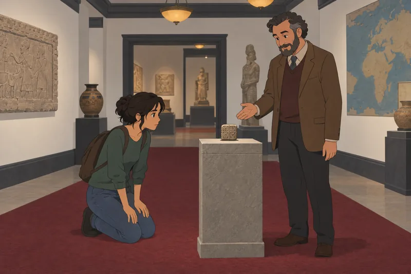 El cuestionario de la galería muestra un sello.