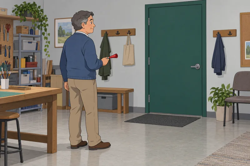 April Fools Quiz shows an adult waiting.