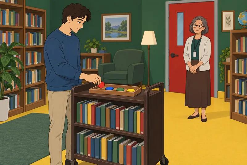 El cuestionario de lectura muestra una ficha.