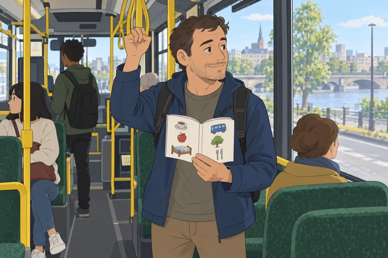 El cuestionario de árabe acompaña un viaje.
