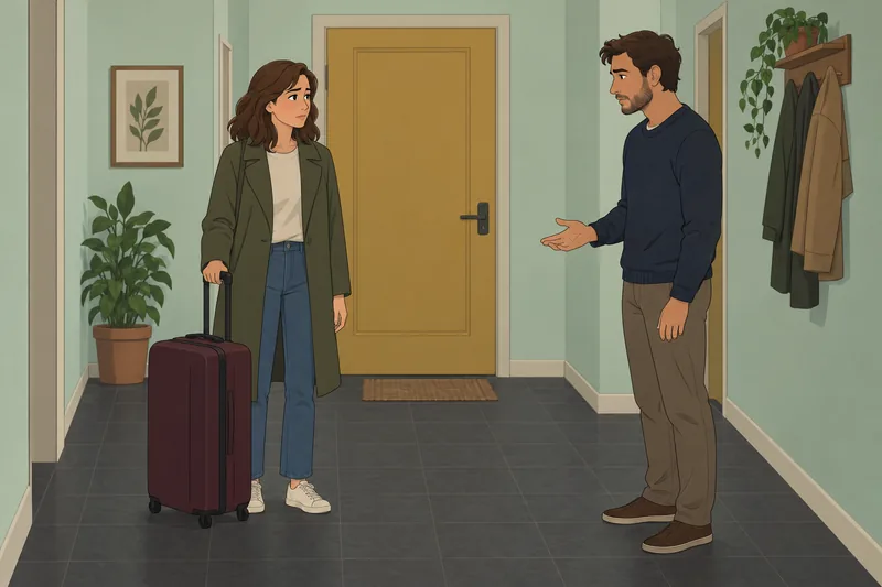 Quiz de nombres: una pareja considera su rumbo.