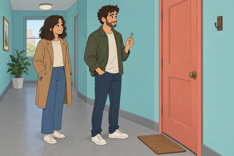 cuestionario ¿Estamos hechos muestra una pareja sopesando planes.