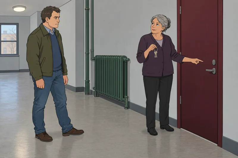 Are You a resident facing a locked office?