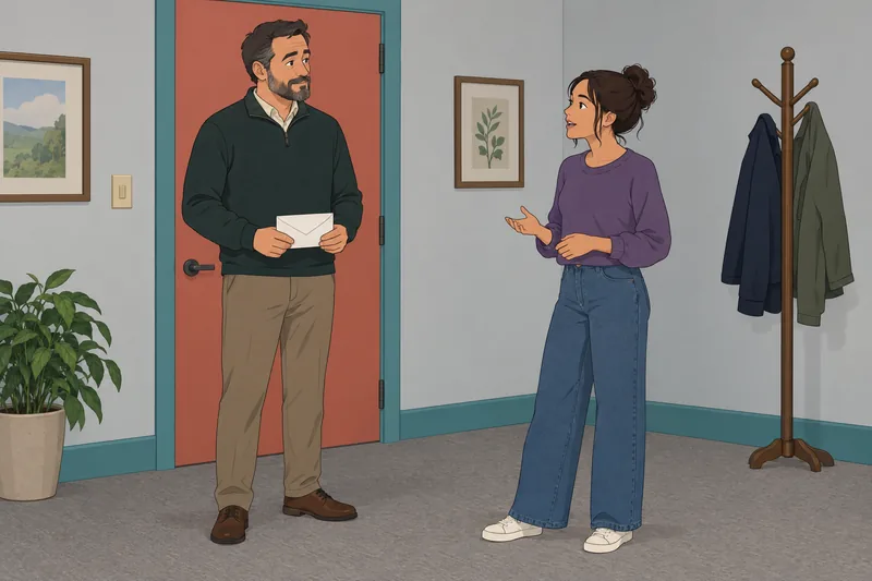 Are You a quiz? Guests discuss boundaries calmly.