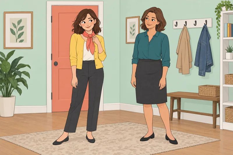 ¿Linda o sexy? Una bufanda sugiere calidez.
