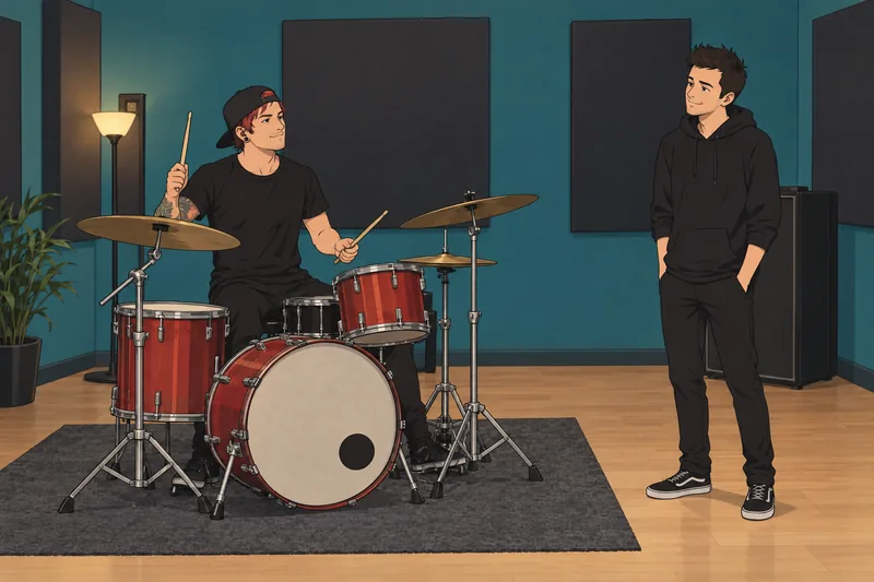 Are You Josh finds a rhythmic rehearsal.