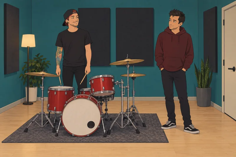 Quiz ¿Eres Josh muestra una sesión rítmica.