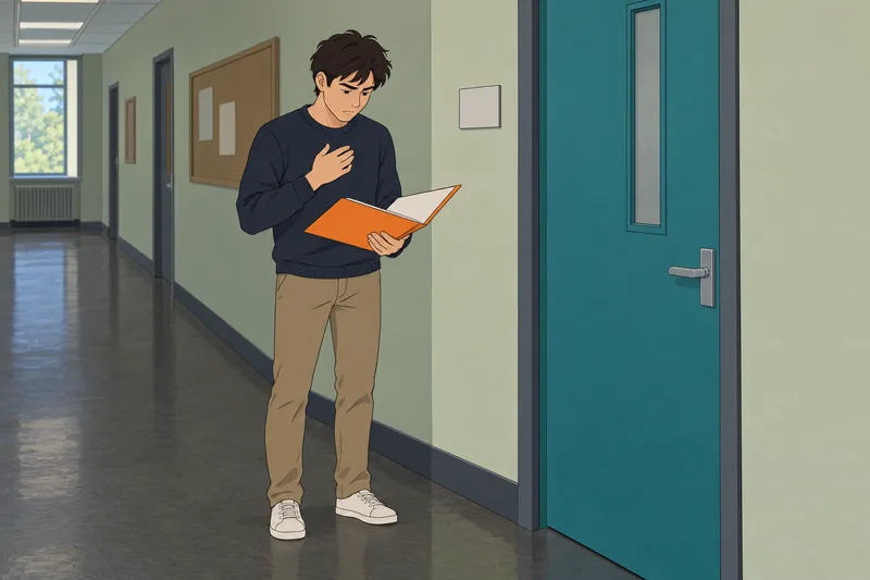 ¿Eres vulnerable al estrés antes del examen?
