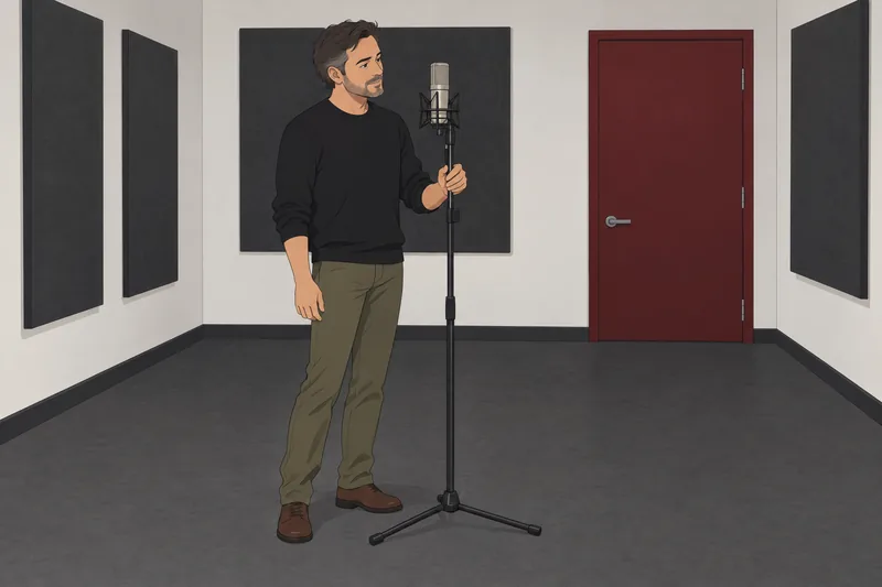 Ariana Grande Quiz features a microphone check.