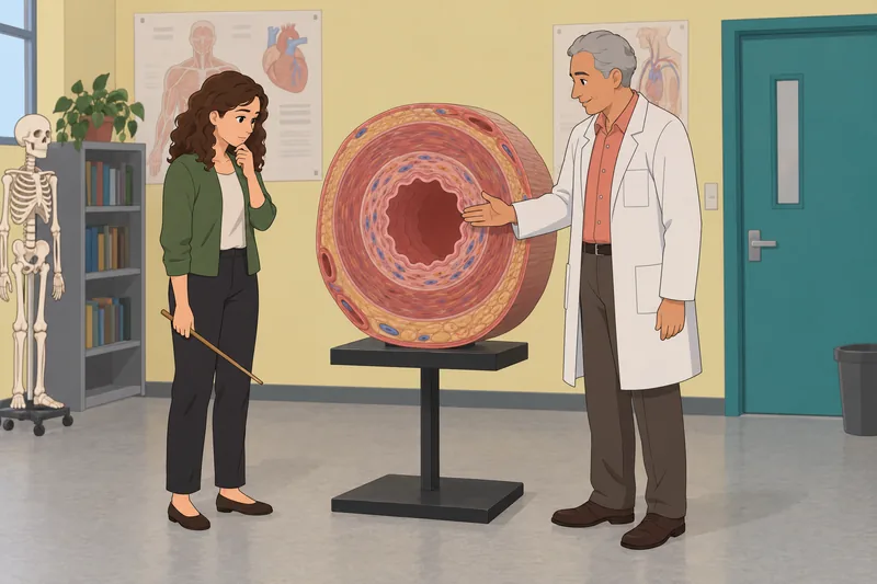 El cuestionario sobre las presenta capas arteriales.