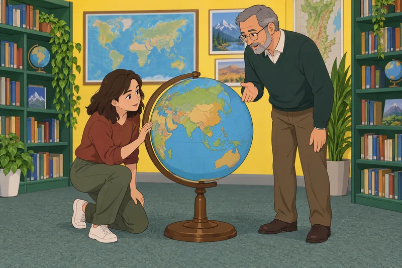 Asia Capitals Quiz checks globe recall.