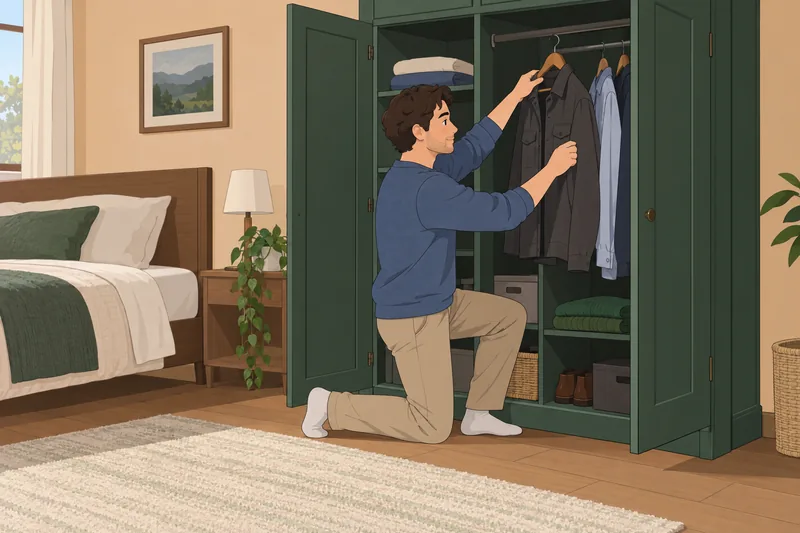 Scene for Personality Adaptation Status in a bedroom.
