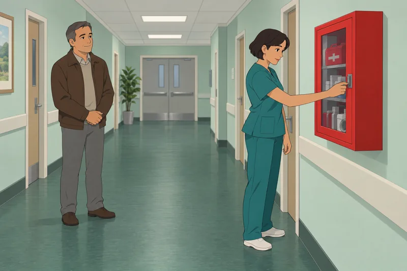 Safety Needs Satisfaction appears in a clinic.