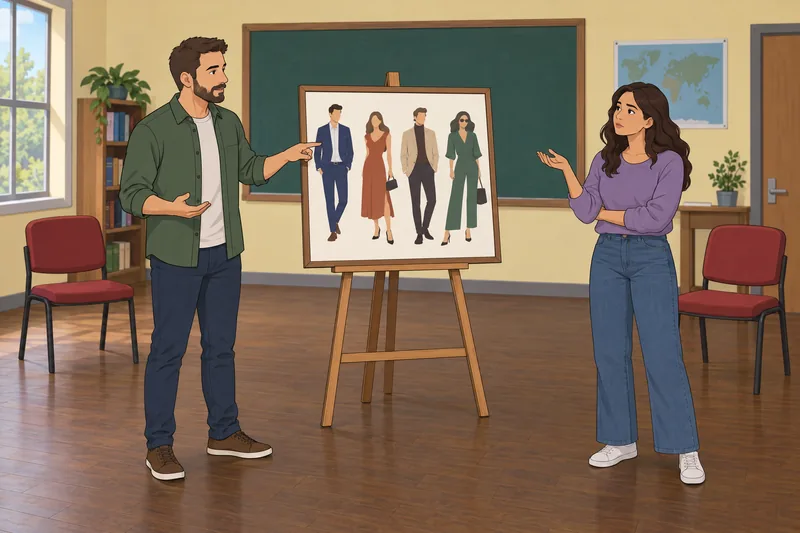 Assessment of Social cues guide a classroom discussion.