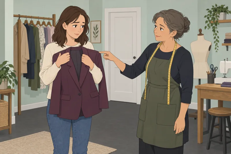 Subjective Appearance Concern appears in a clothing consultation.