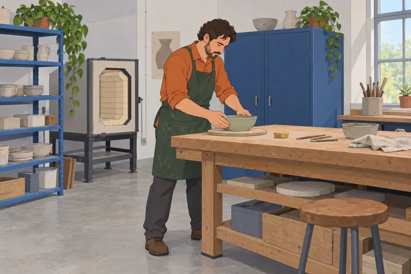 Self-Rated Introversion Scale shows focused pottery.