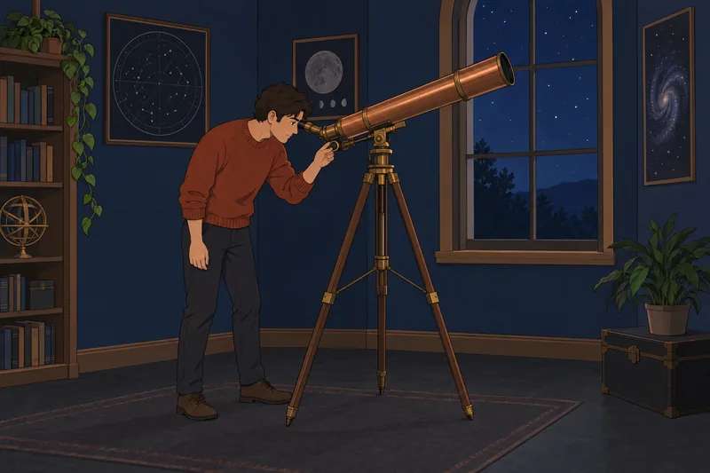Astronomy Quiz follows a telescope observation.