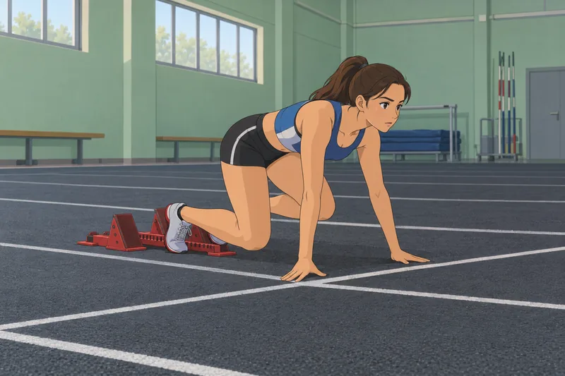 Mental Toughness Scale in an indoor sprint drill.