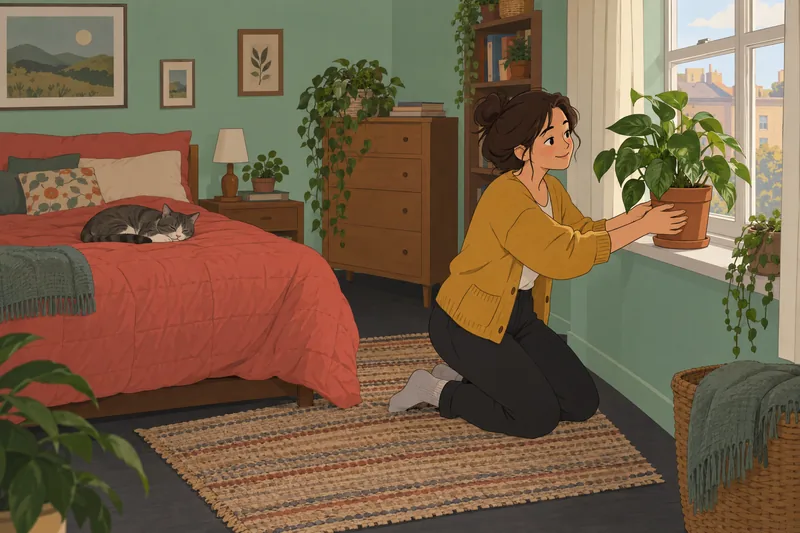 Home Attachment Scale shows a tended plant.
