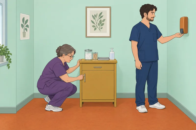 Safety Attitudes Questionnaire supports a hygiene routine.