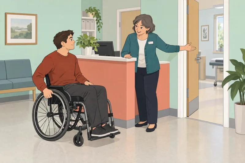Attitudes Toward Physical: a calm clinic welcome.