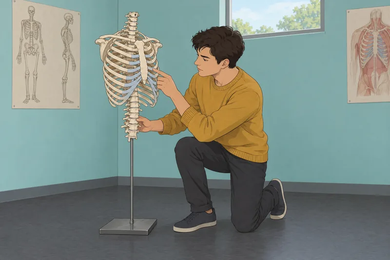 Axial Skeleton Quiz checks ribs and vertebrae.